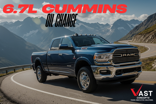 The Hidden Struggles of Changing Oil from a Cummins 6.7L