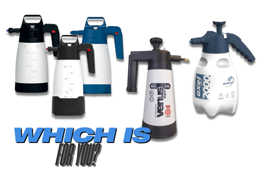 IK vs. Marolex: Which Pump Foamer is Right for Your Detailing?