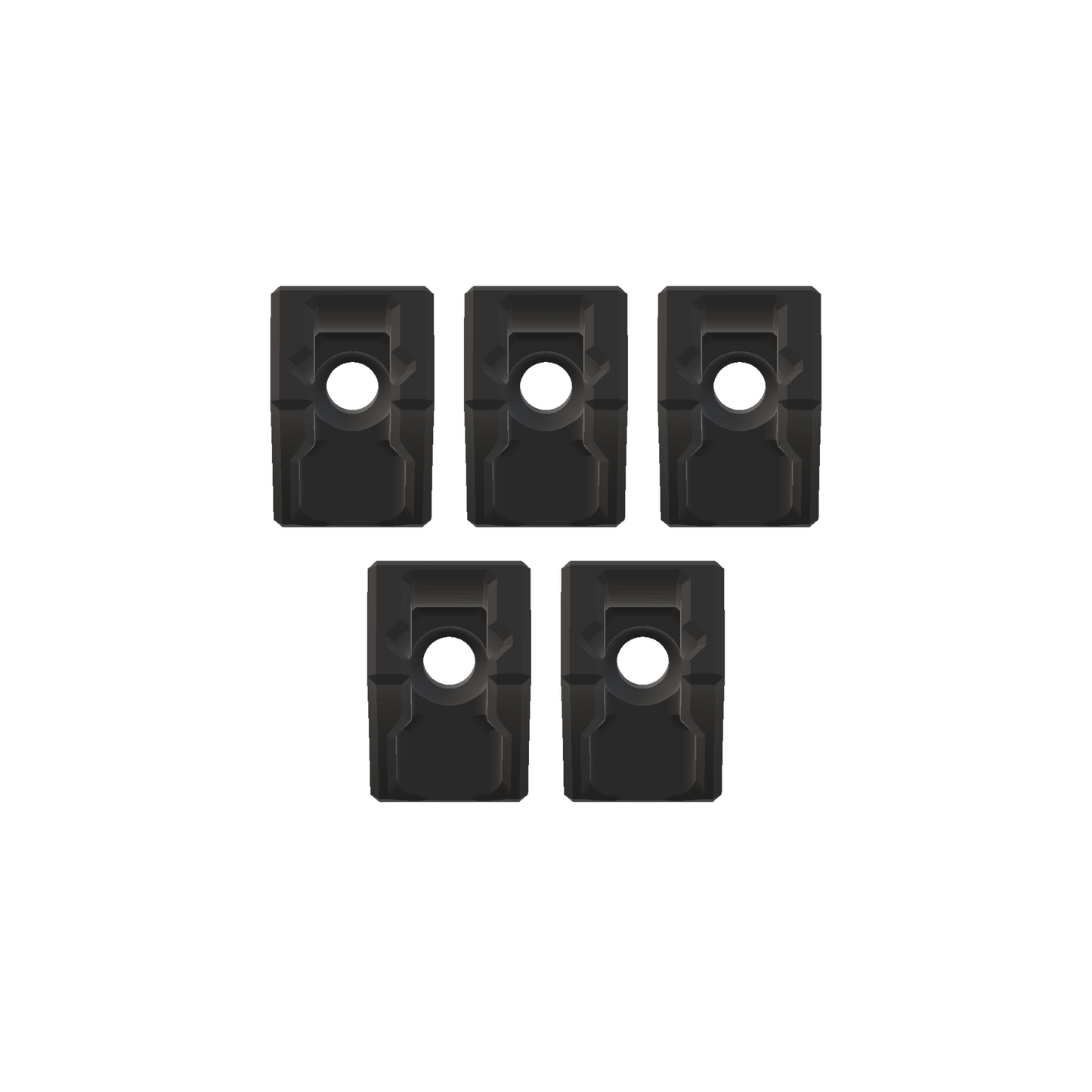 Magnetic Pneumatic Air Tool Holders (5 Pack)
