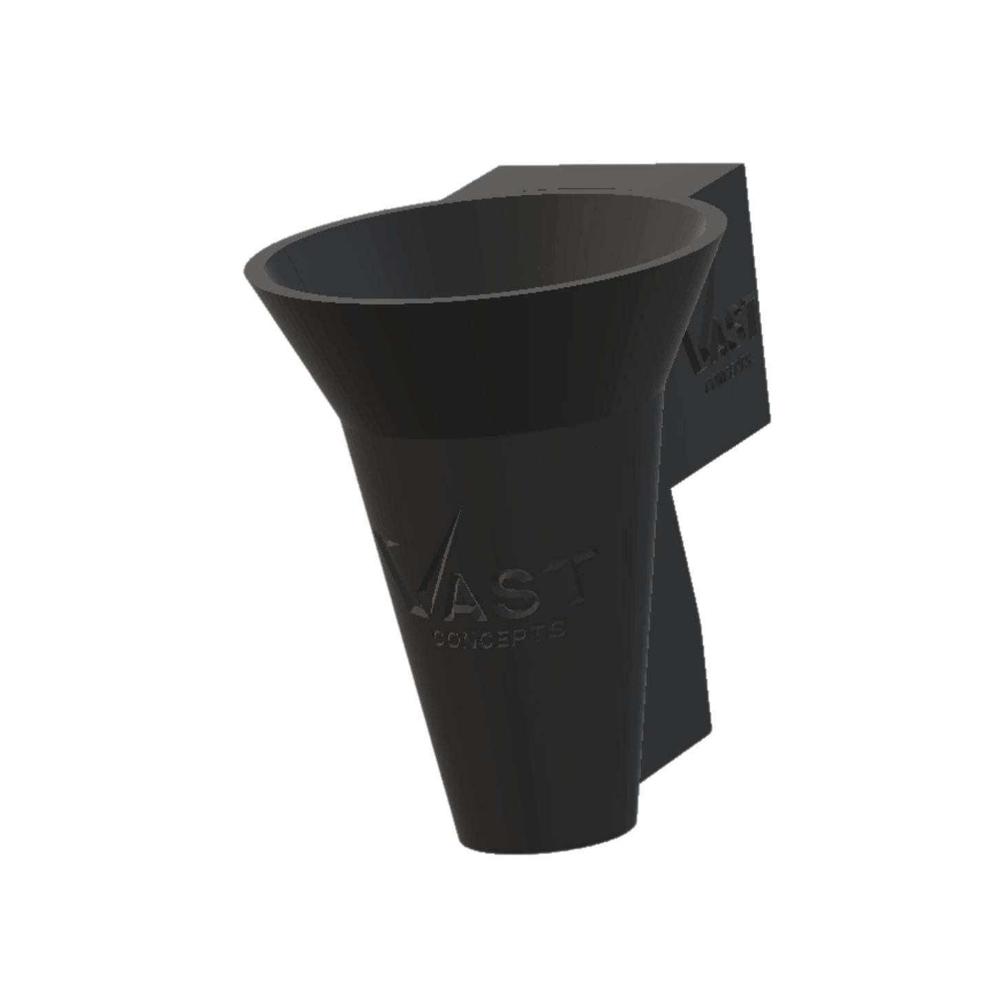 Universal Draining Fluid Funnel Holder