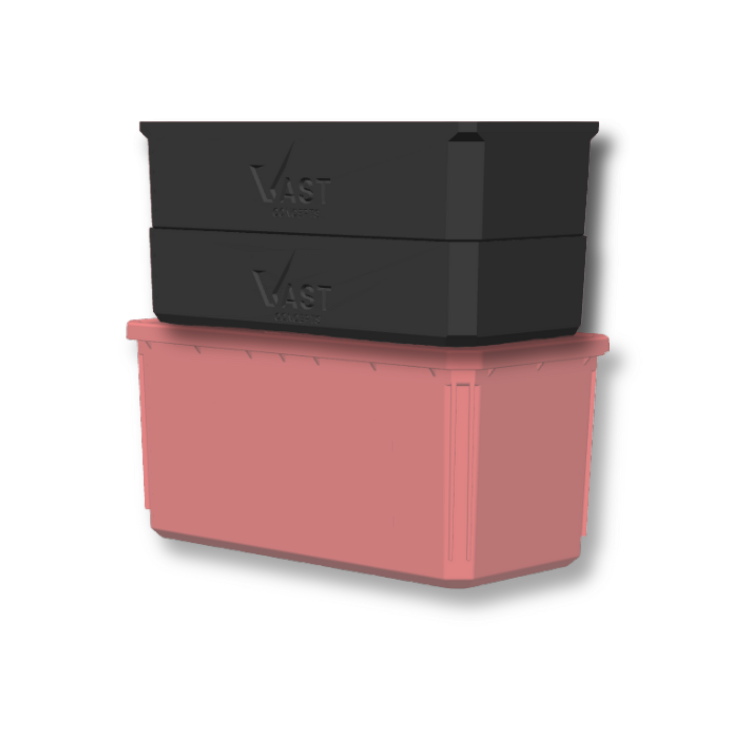 Milwaukee PACKOUT Deep Organizer Rectangle Nesting Bin Set