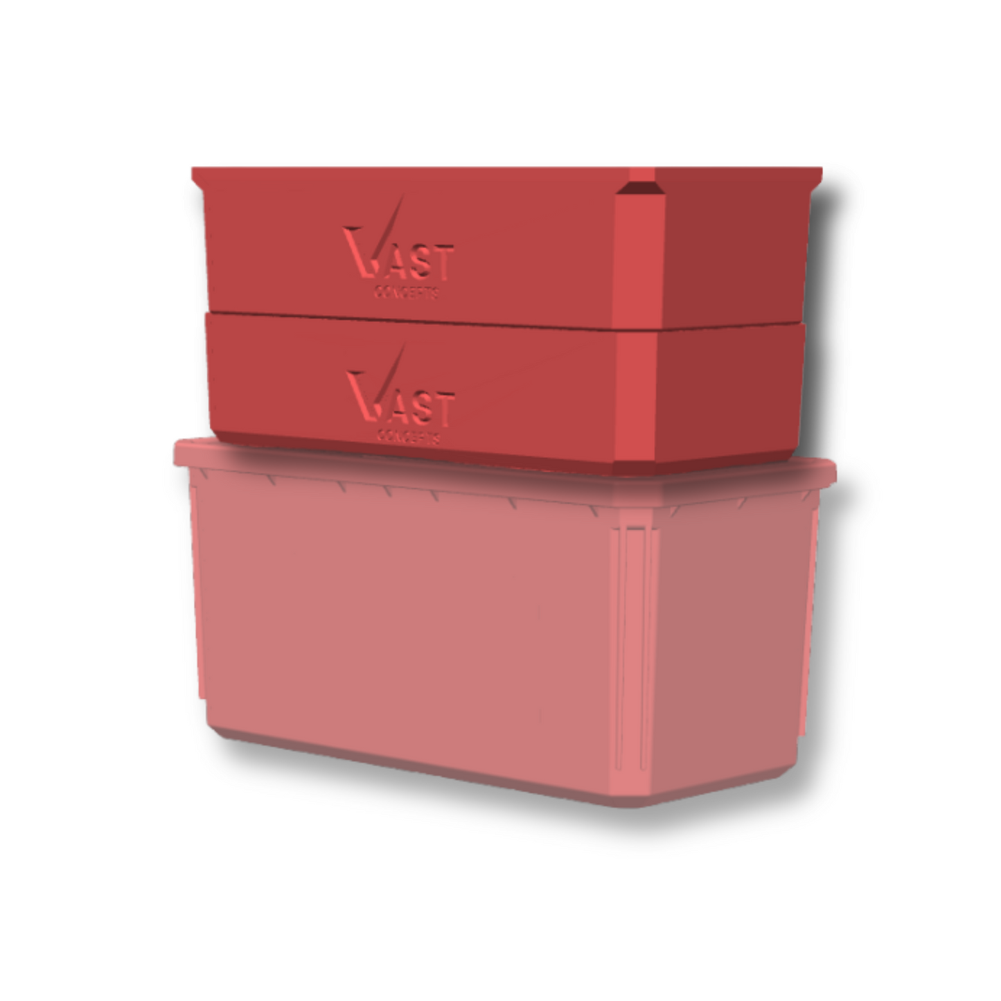 Milwaukee PACKOUT Deep Organizer Rectangle Nesting Bin Set
