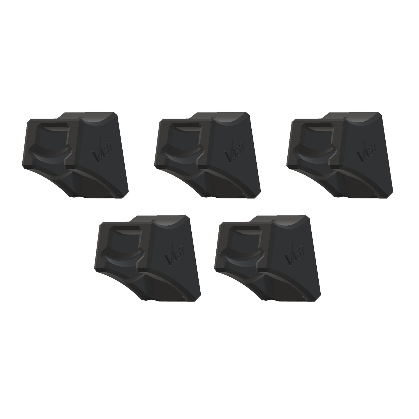 Magnetic Pneumatic Air Tool Holders (5 Pack)