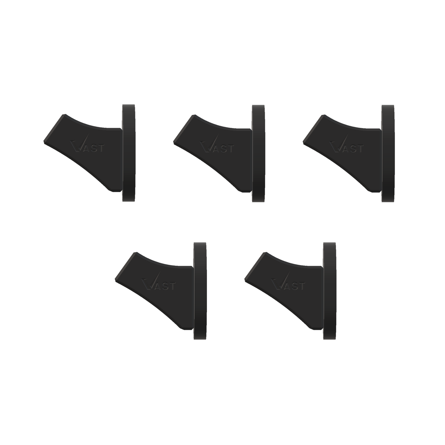 Magnetic Pneumatic Air Tool Holders (5 Pack)
