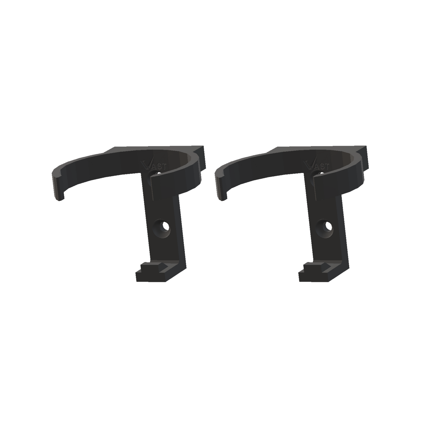 Universal Aerosol Spray Can | Additive | Silicone Mount | 10 oz. or 12 oz. - Black (2 Pack)