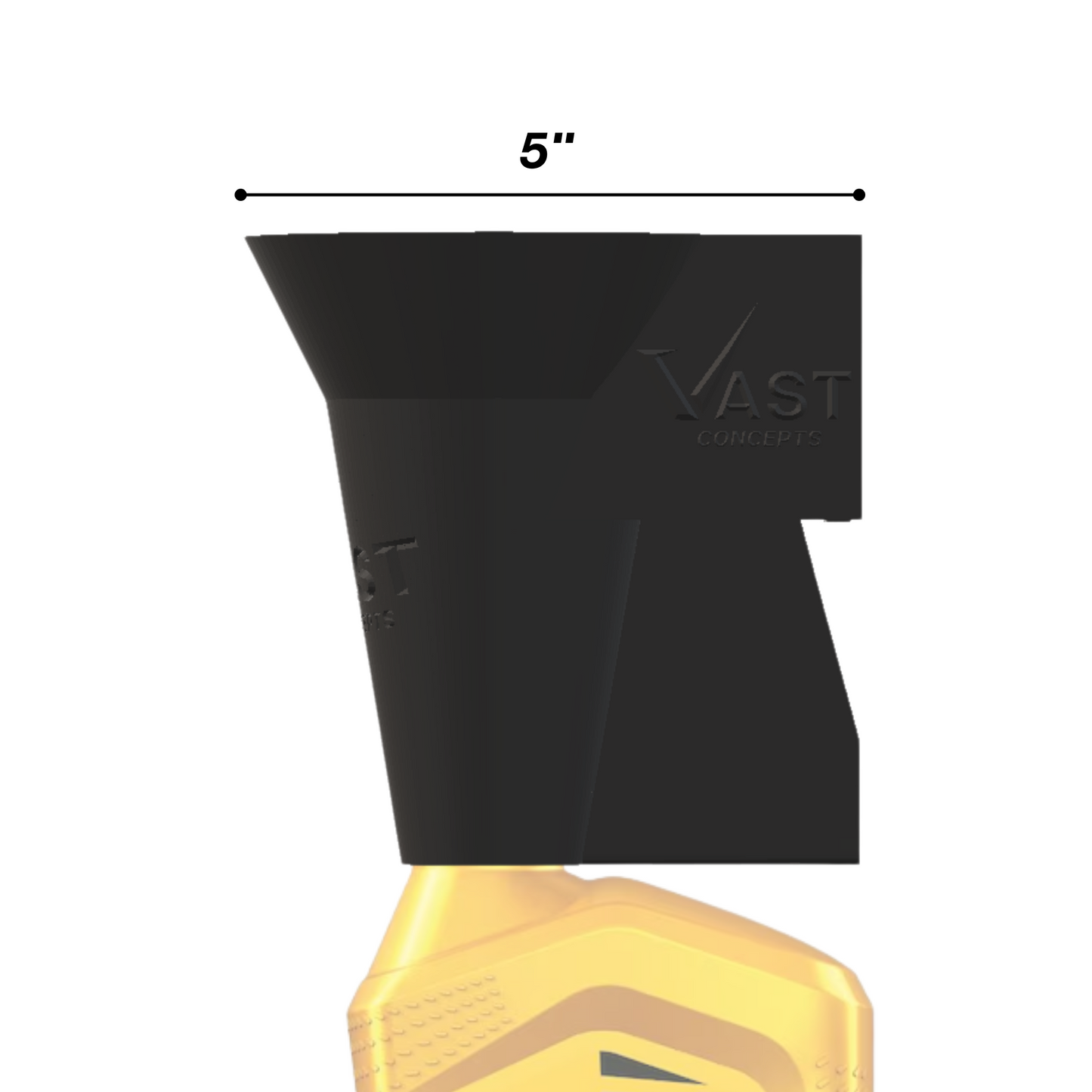 Universal Draining Fluid Funnel Holder