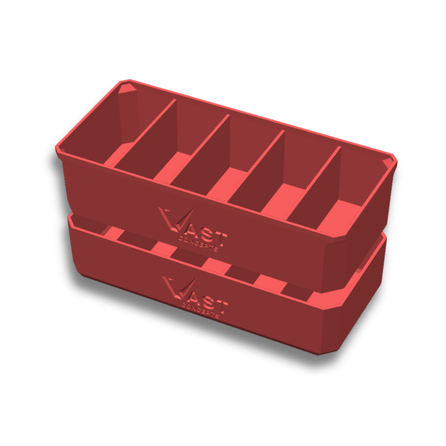 Milwaukee PACKOUT Deep Organizer Rectangle Nesting Bin Set