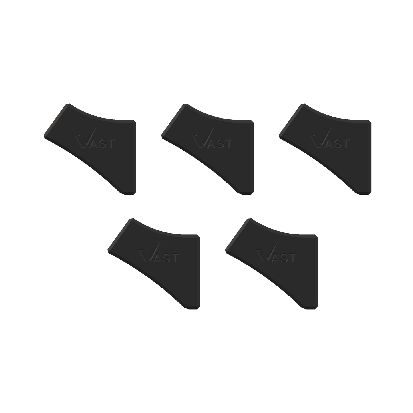 Magnetic Pneumatic Air Tool Holders (5 Pack)