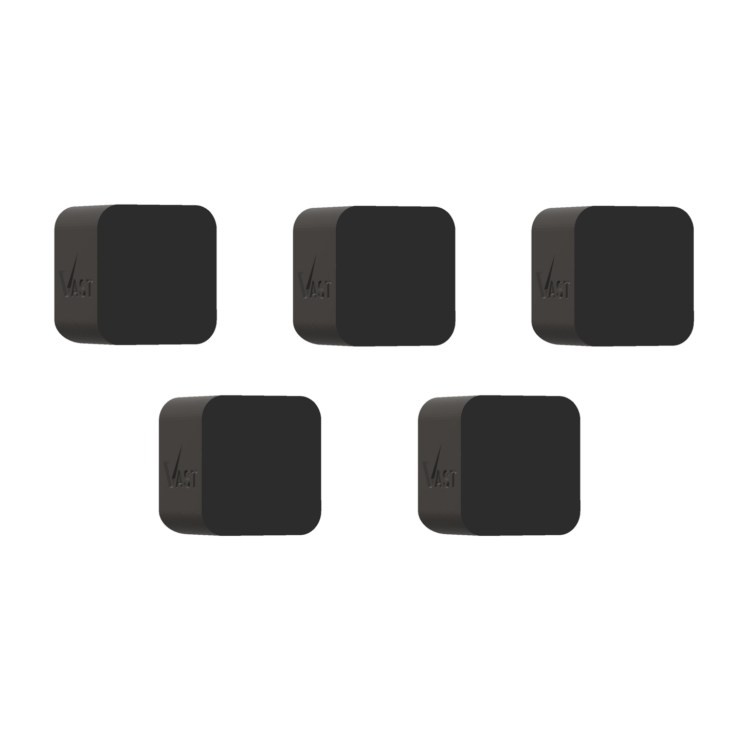 Magnetic Pneumatic Air Tool Holders Shelf Style (5 Pack)