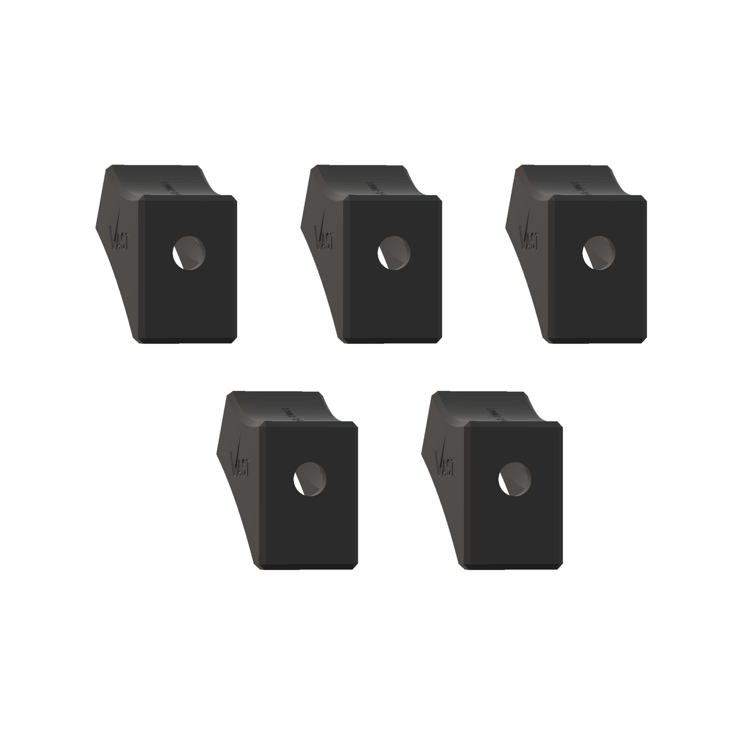 Magnetic Pneumatic Air Tool Holders (5 Pack)