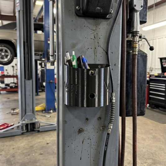 Magnetic Heavy Duty XL Pen & Marker Holder