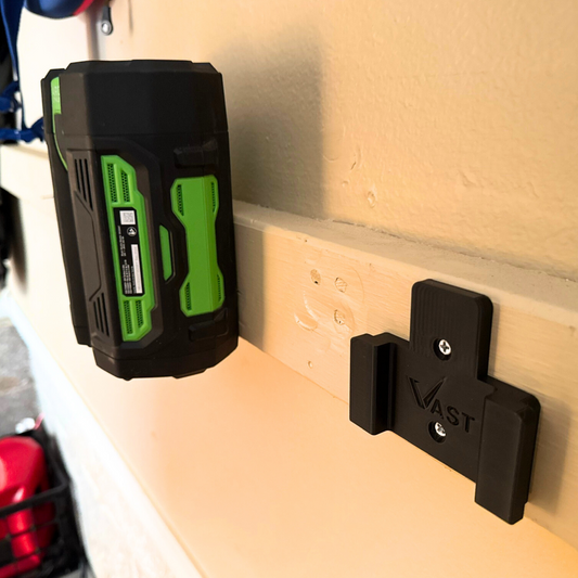 Ego 56V Battery Mount - Black Or Gray (4 Pack)