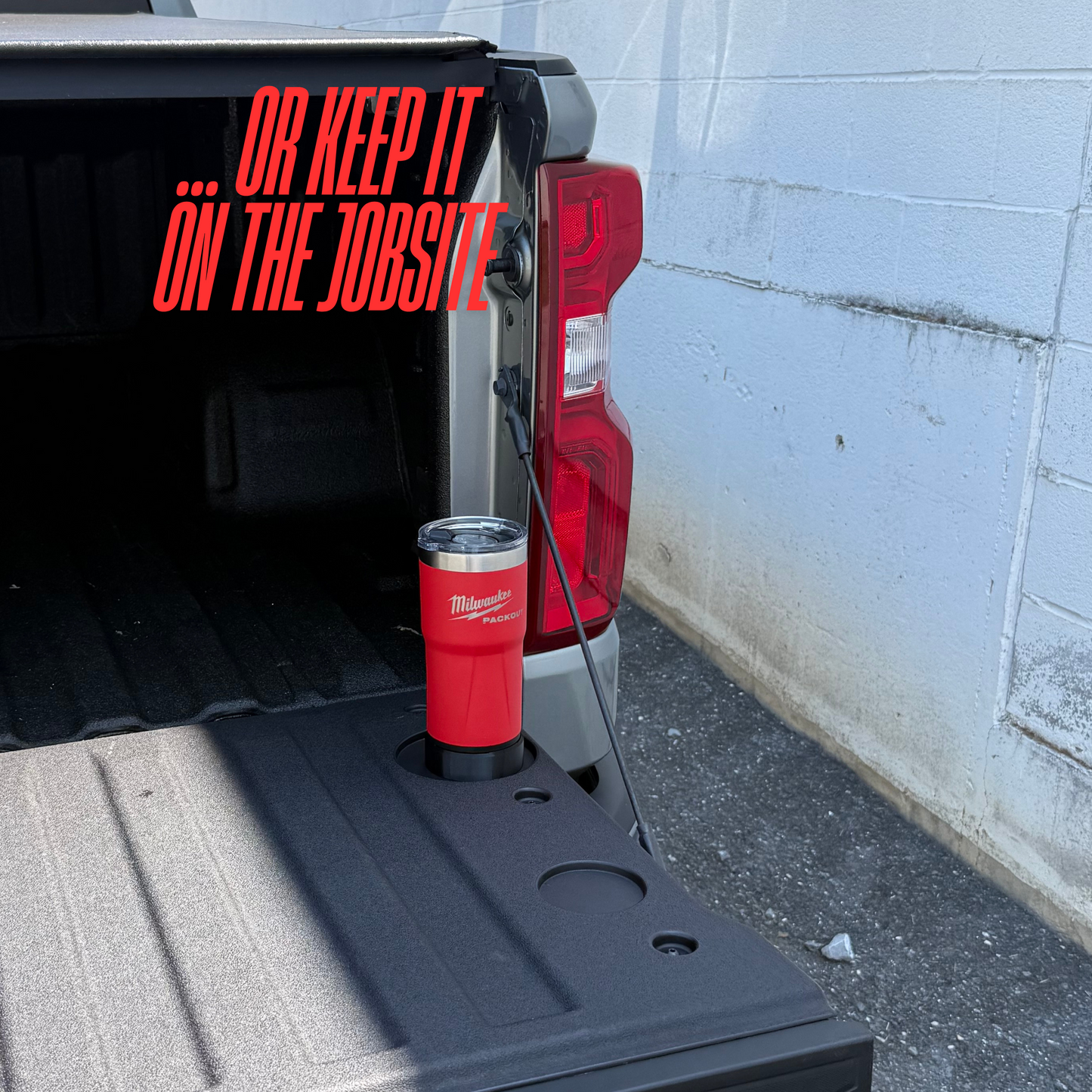 Magnetic Twist Lock Mount for PACKOUT Jobsite Speaker & Tumblers