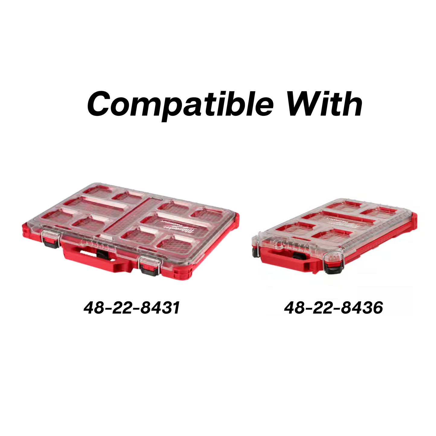 Square RANGER PRO Insert for Milwaukee PACKOUT SLIM Organizers