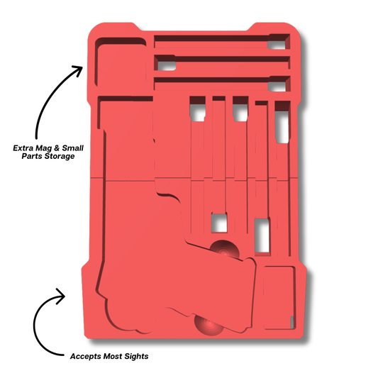1911 Pistol Insert for Milwaukee PACKOUT Slim Organizer (48-22-8436) – Ranger Pro