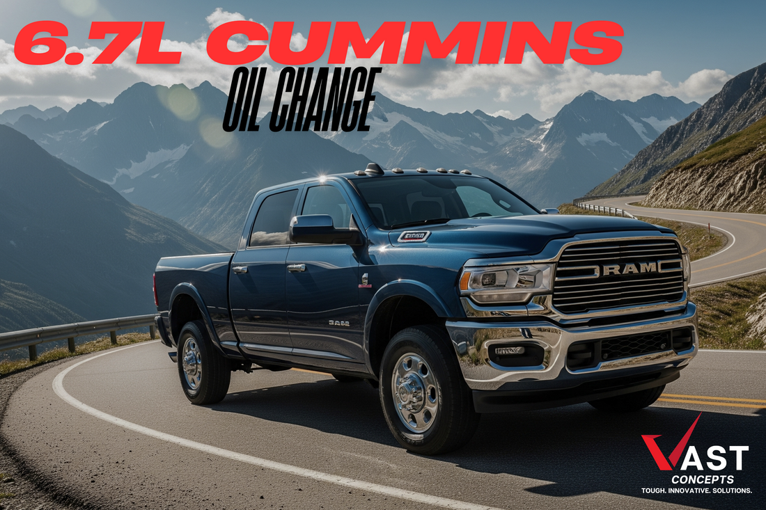 The Hidden Struggles of Changing Oil from a Cummins 6.7L