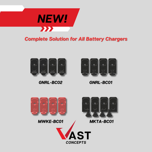 New Full Coverage Battery Charger Mounts! (Bulletin VC01)