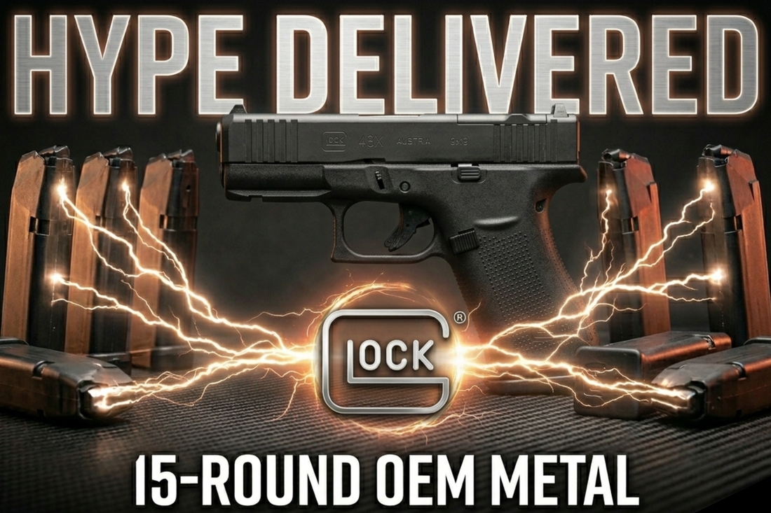 Glock's New Metal 15-Round Magazines: Hype, Hope, or Headache?