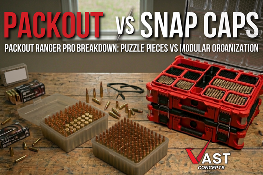 Snap-Cap Ammo Boxes vs Milwaukee PACKOUT Ammo Storage: Why Serious Shooters Are Switching
