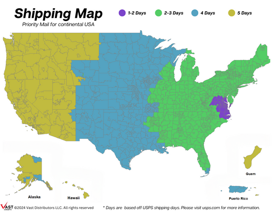 2024 Shipping Heat Map