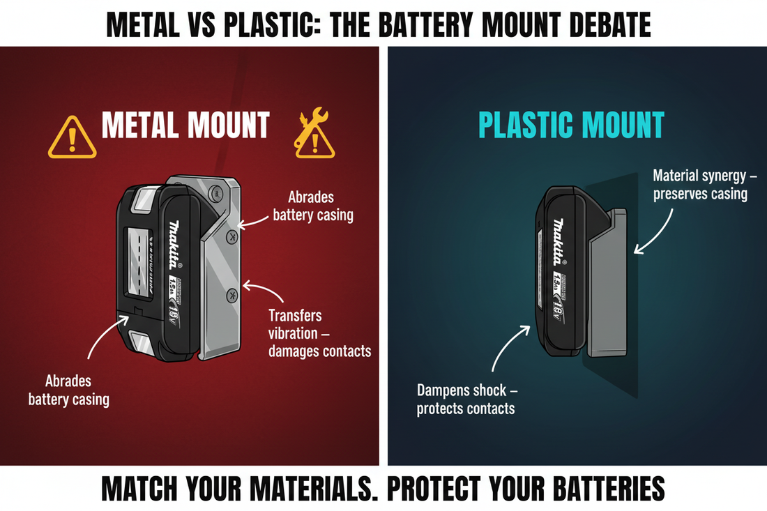 Plastic Tool Mounts for Plastic Power Tools: Why Material Matters