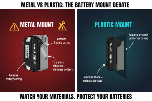 Plastic Tool Mounts for Plastic Power Tools: Why Material Matters
