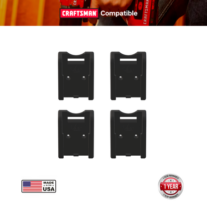 Craftsman V20 Battery Mount (4 Pack)