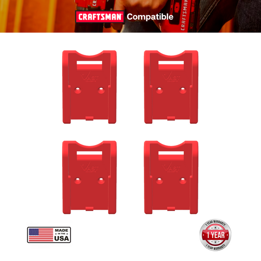 Craftsman V20 Battery Mount (4 Pack)