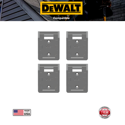 DeWalt 20V & PowerStack Battery Mount | Battery Holder (4 Pack)