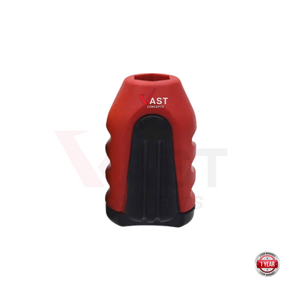 Bit Magnetizer / Demagnetizer for Screw Drivers and Impacts | Magnetic Driver Bit Holder - Red