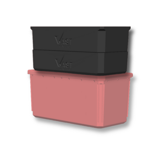 Milwaukee PACKOUT Deep Organizer Rectangle Nesting Bin Set