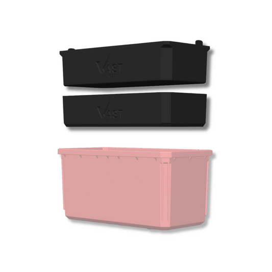 Milwaukee PACKOUT Deep Organizer Rectangle Nesting Bin Set