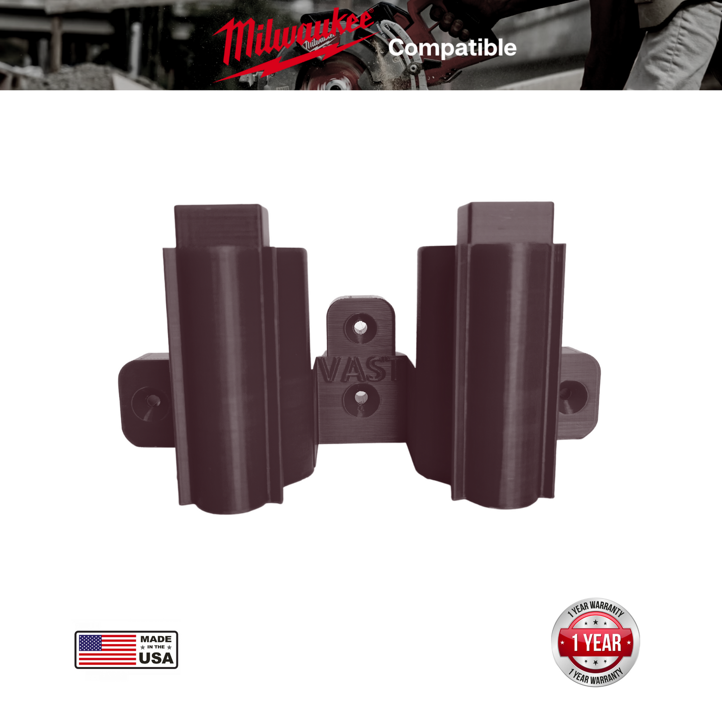 Milwaukee Double M12 Tool Mount | Tool Holder