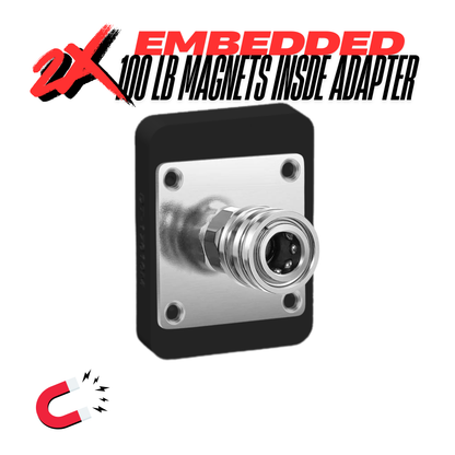 Automatic Foam Cannon Mount – Quick-Lock 1/4" Holder for Secure Storage