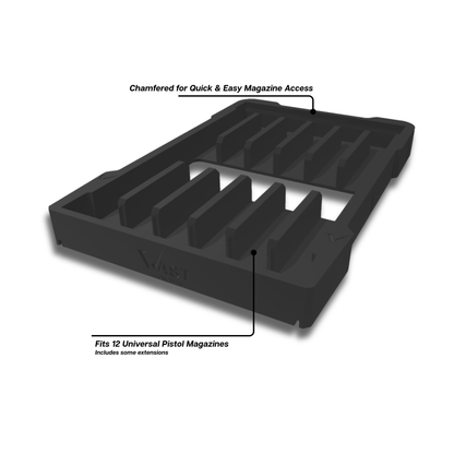 RANGER PRO Handgun Magazine Insert for Milwaukee PACKOUT Compact Organizer