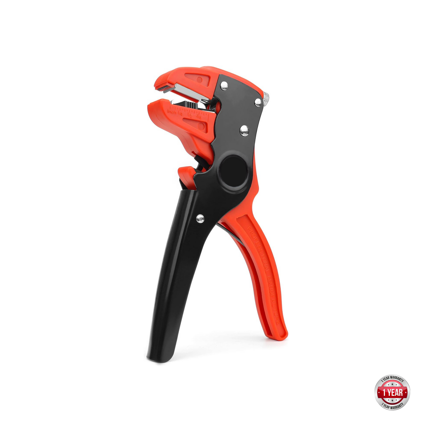 Heavy Duty Tight Reach Self-Adjusting Wire Stripper |  Wire Stripper & Cutter | Wire Quick-Stripper