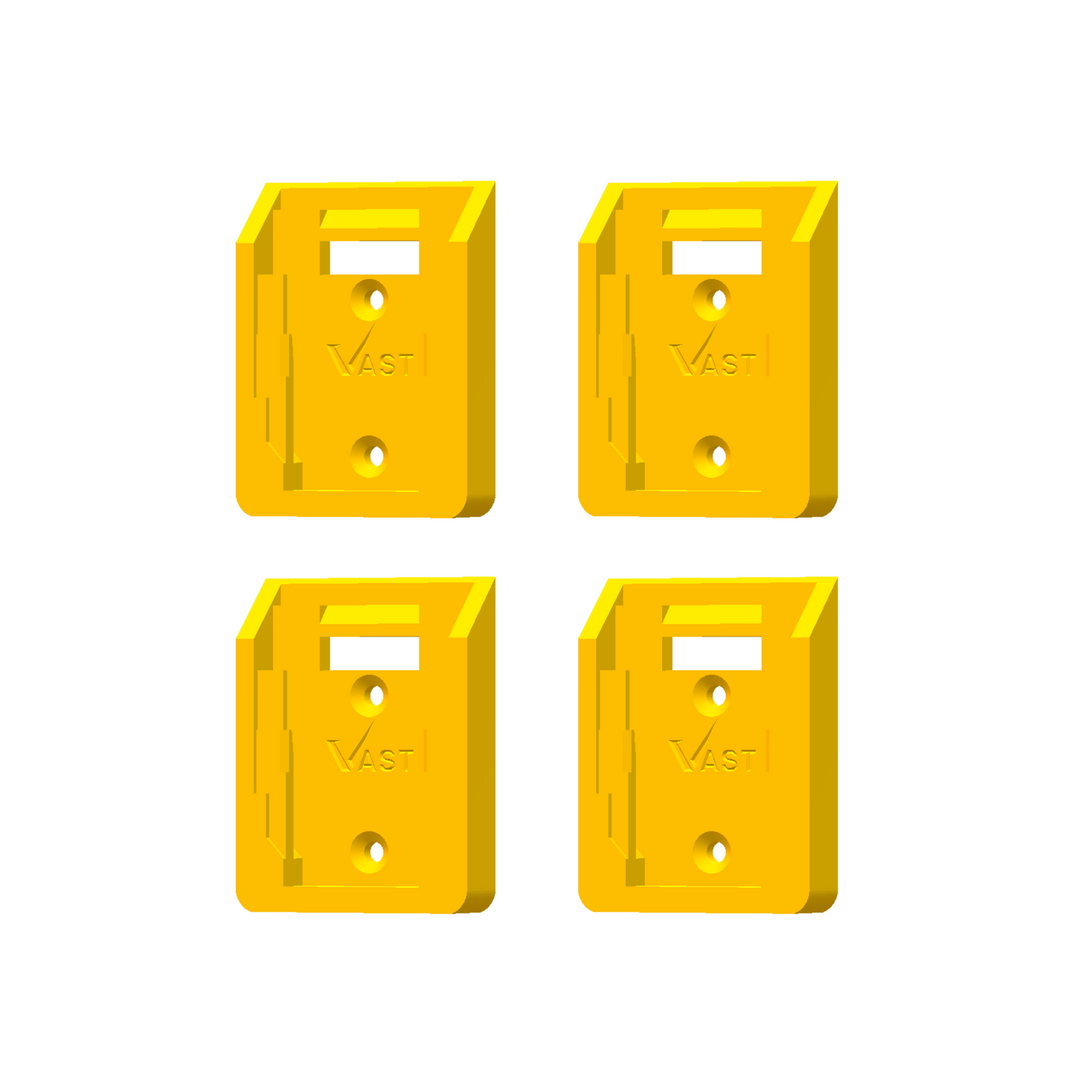 DeWalt 20V & PowerStack Battery Mount | Battery Holder (4 Pack)