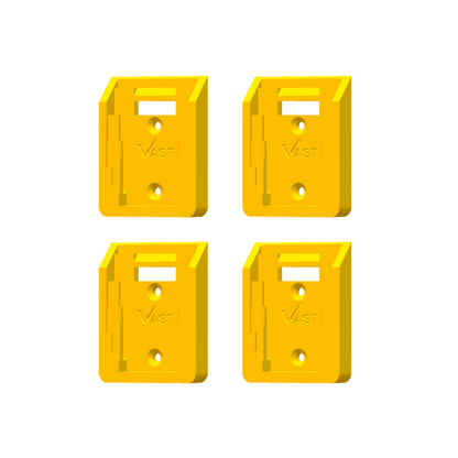 DeWalt 20V & PowerStack Battery Mount | Battery Holder (4 Pack)