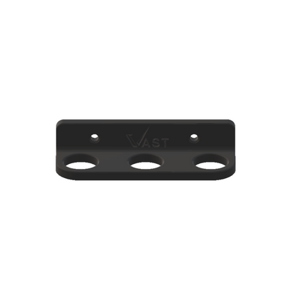 Plastic Automotive Detail Brush Mount | Parts Cleaning Brush Mount - Black