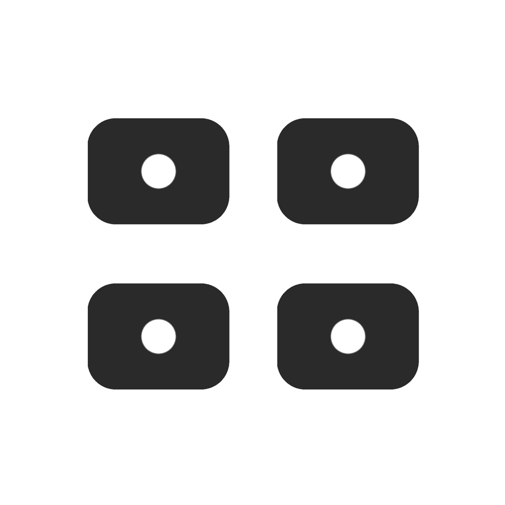 20mm Spacer Blocks (8-Pack) - Universal Standoff & Mounting Solution ...