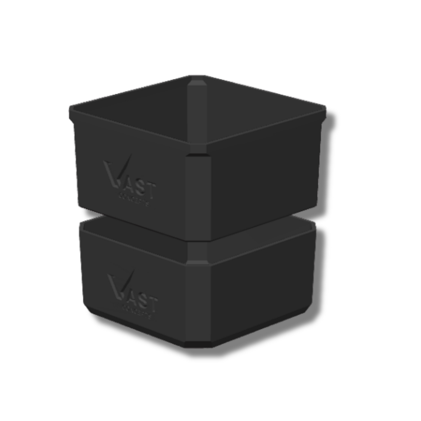 Milwaukee PACKOUT Deep Organizer Square Nesting Bin Set