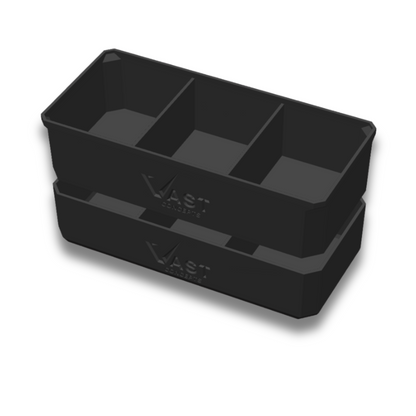 Milwaukee PACKOUT Deep Organizer Rectangle Nesting Bin Set