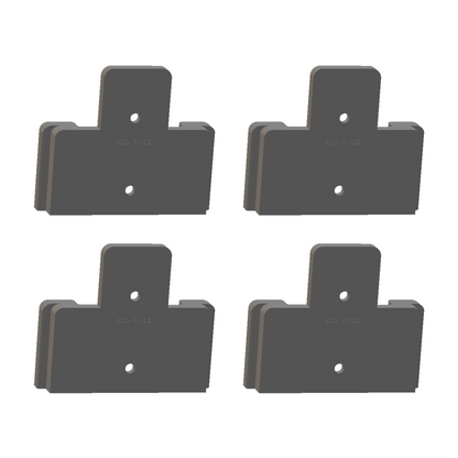 Ego 56V Battery Mount - Black Or Gray (4 Pack)