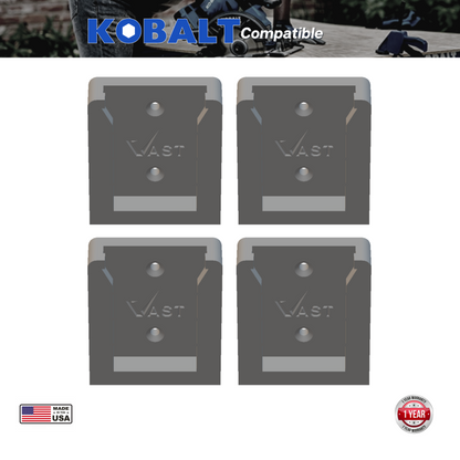 Kobalt 24V Battery Mount | Battery Holder (4 Pack)