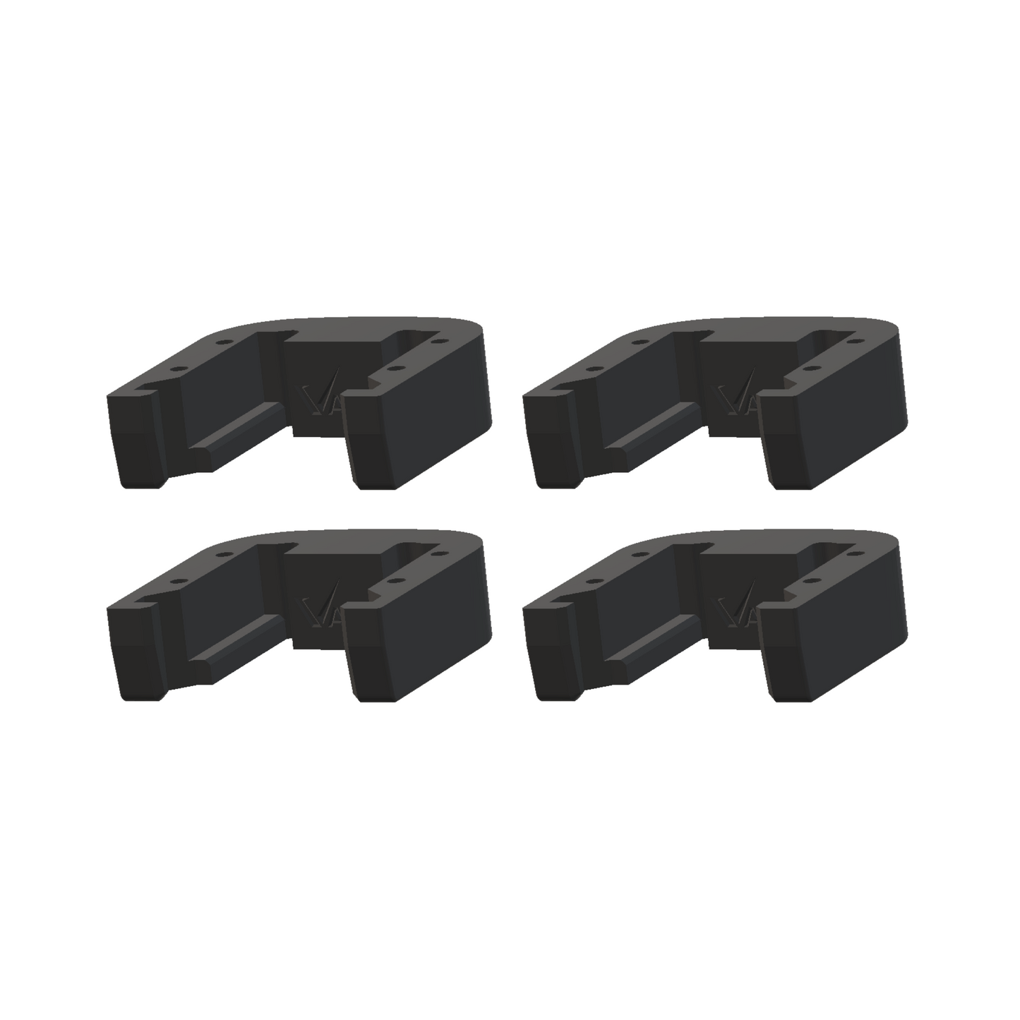 Milwaukee M18 Battery Mount | Battery Holder (4 Pack)