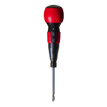 Cordless Rechargeable Ball Grip Screwdriver with 1/4" Bits