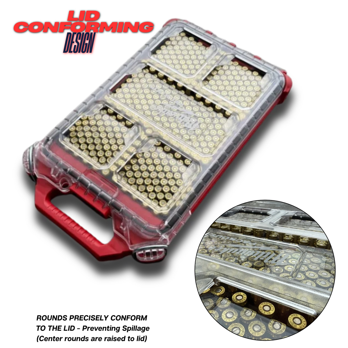 MAXOUT Ranger Pro Ammo Inserts for Milwaukee PACKOUT