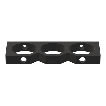 Magnetic 3 Slot 2" Diameter Filler Rod Tube Holder