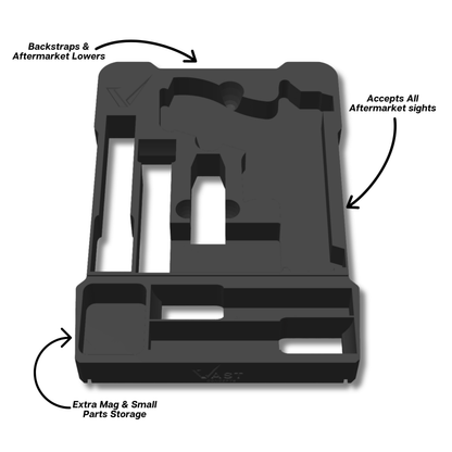 Glock Ranger Pro Insert for Milwaukee PACKOUT Low-Profile Compact Organizer