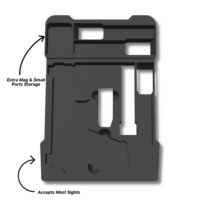 Glock Ranger Pro Insert for Milwaukee PACKOUT Low-Profile Compact Organizer